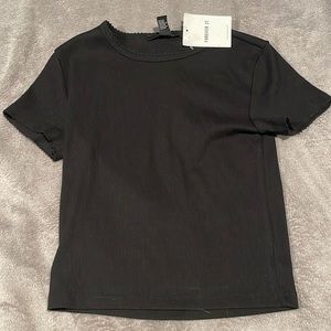 Forever 21 Black Tee